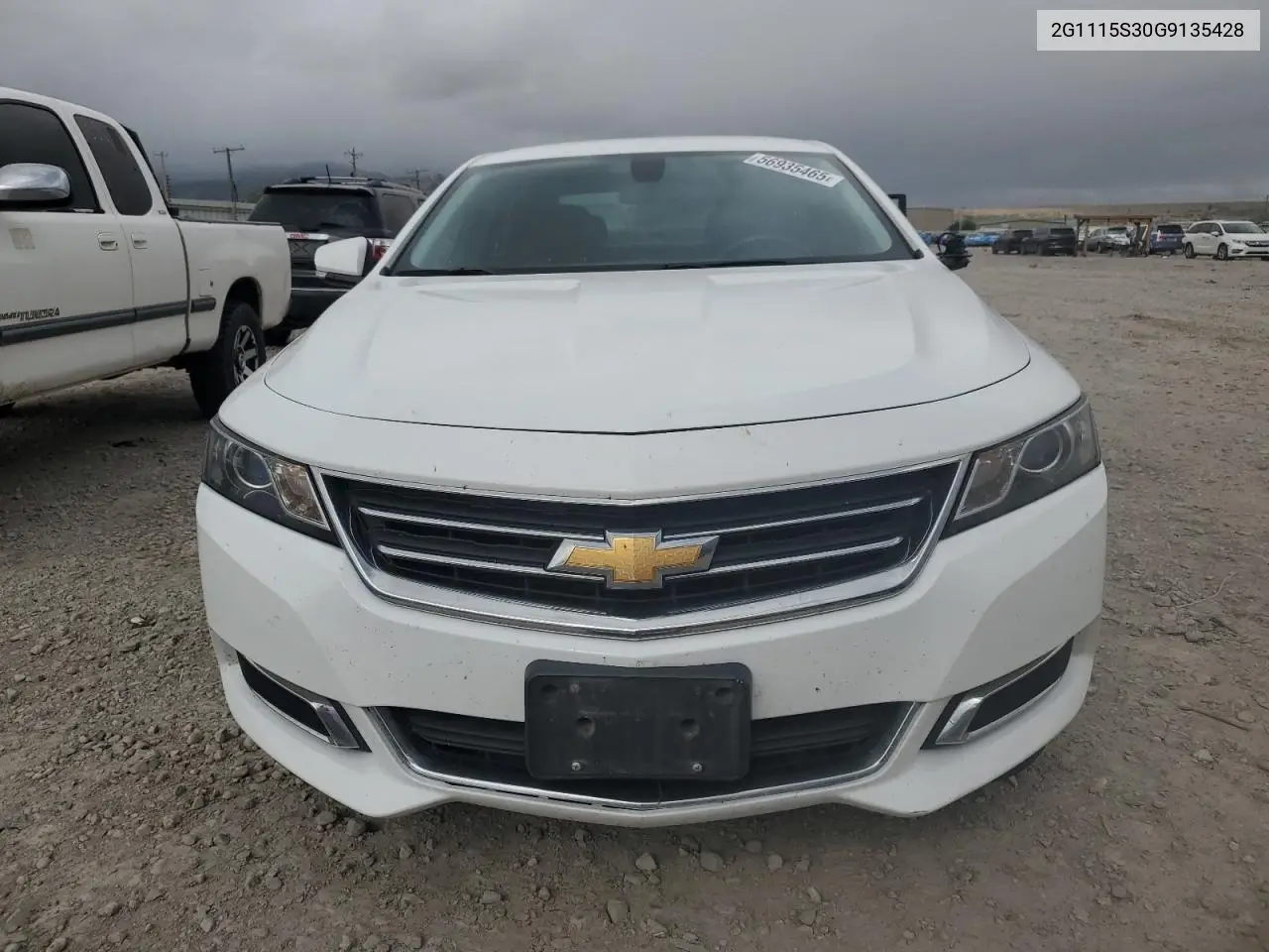 2016 Chevrolet Impala Lt VIN: 2G1115S30G9135428 Lot: 56935465