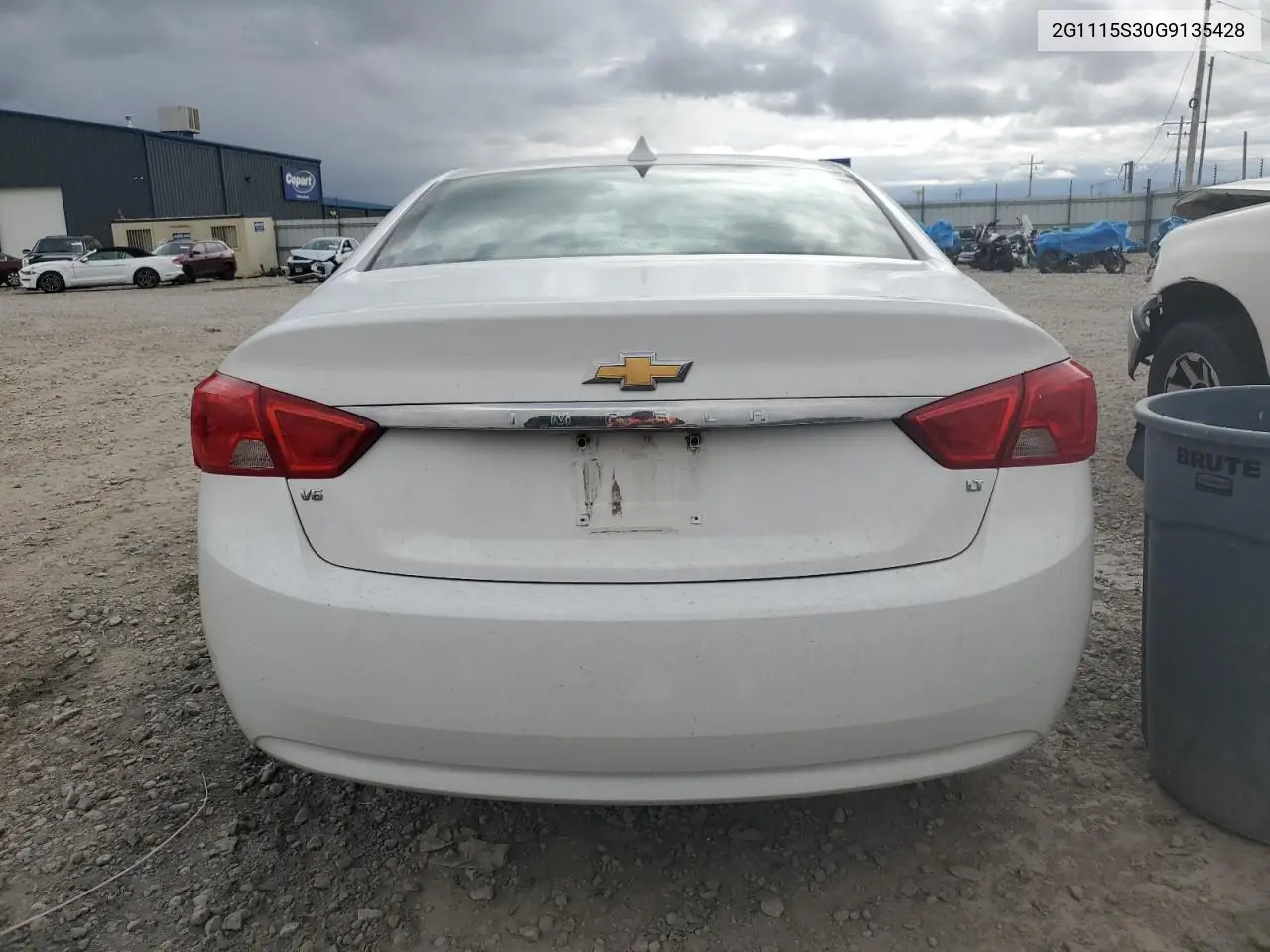 2016 Chevrolet Impala Lt VIN: 2G1115S30G9135428 Lot: 56935465