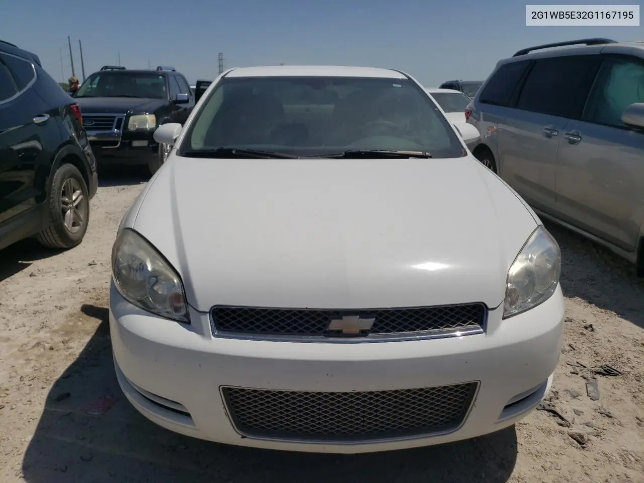 2016 Chevrolet Impala Limited Lt VIN: 2G1WB5E32G1167195 Lot: 57136465