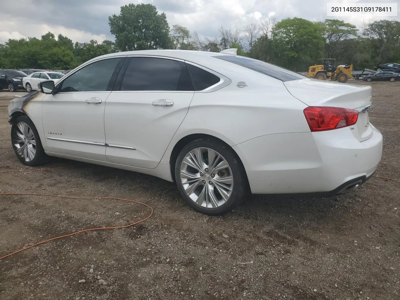 2016 Chevrolet Impala Ltz VIN: 2G1145S31G9178411 Lot: 58319095