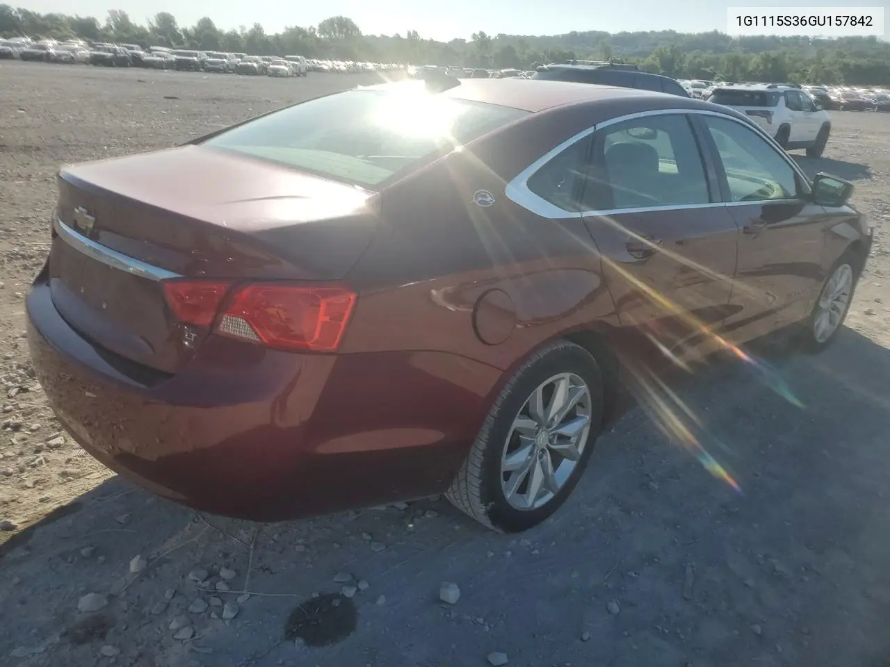2016 Chevrolet Impala Lt VIN: 1G1115S36GU157842 Lot: 61997855