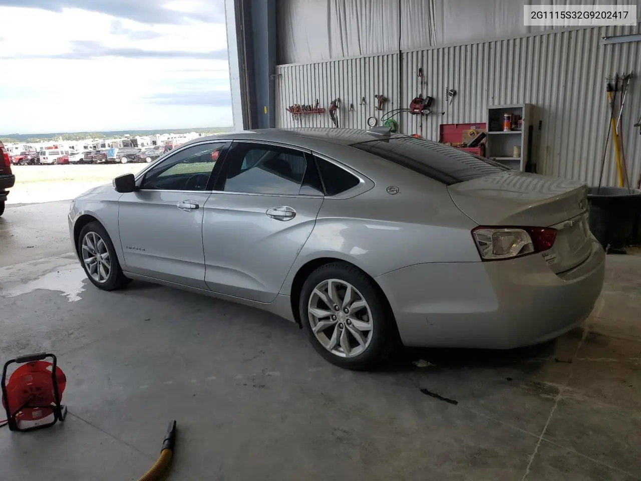2016 Chevrolet Impala Lt VIN: 2G1115S32G9202417 Lot: 62278265