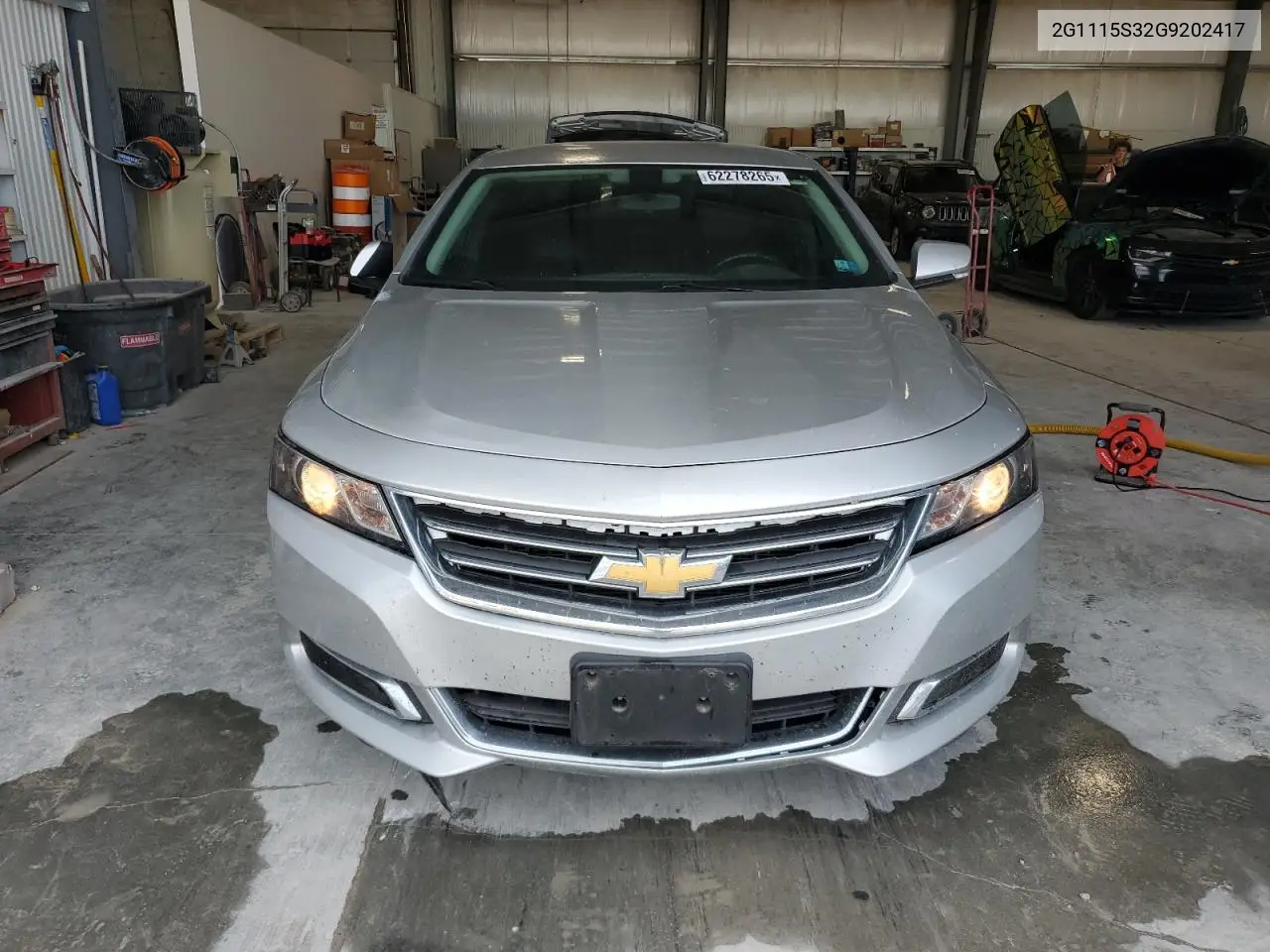 2016 Chevrolet Impala Lt VIN: 2G1115S32G9202417 Lot: 62278265