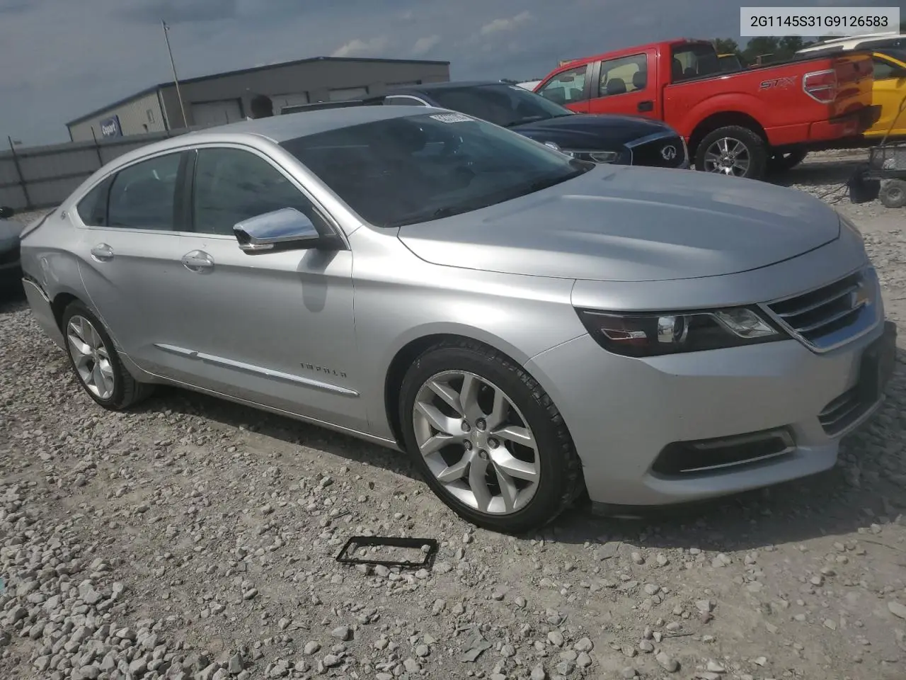 2016 Chevrolet Impala Ltz VIN: 2G1145S31G9126583 Lot: 62377785