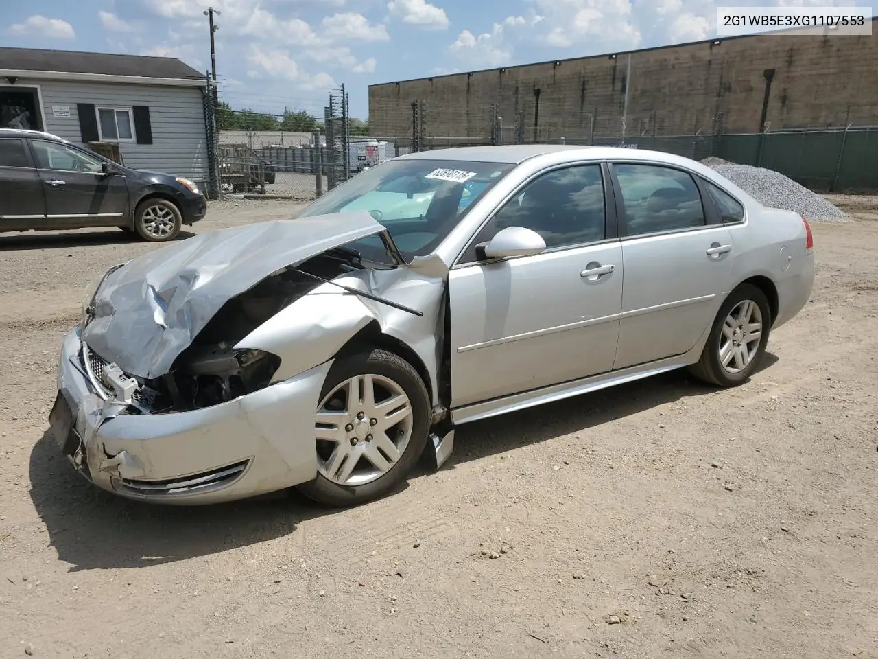 2016 Chevrolet Impala Limited Lt VIN: 2G1WB5E3XG1107553 Lot: 62690115