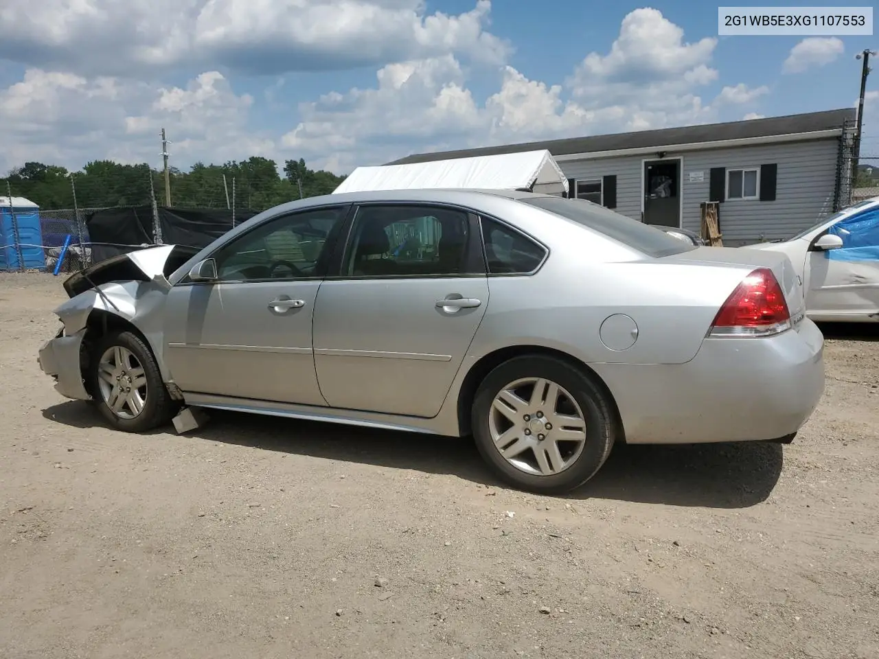 2016 Chevrolet Impala Limited Lt VIN: 2G1WB5E3XG1107553 Lot: 62690115