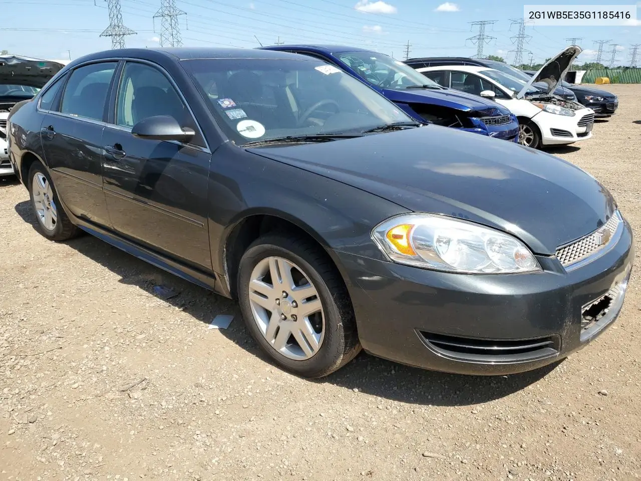 2016 Chevrolet Impala Limited Lt VIN: 2G1WB5E35G1185416 Lot: 62934225