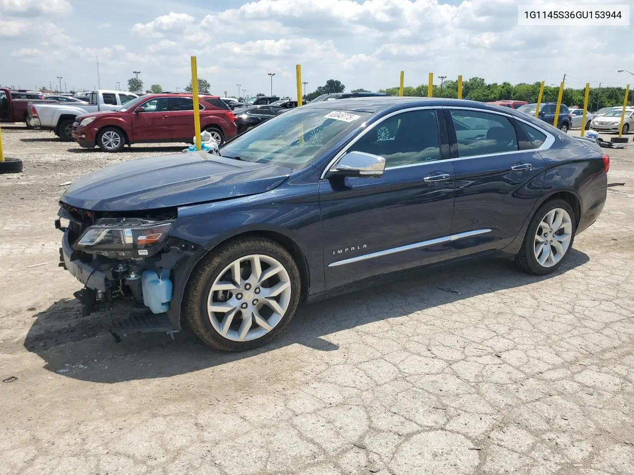 2016 Chevrolet Impala Ltz VIN: 1G1145S36GU153944 Lot: 63048775