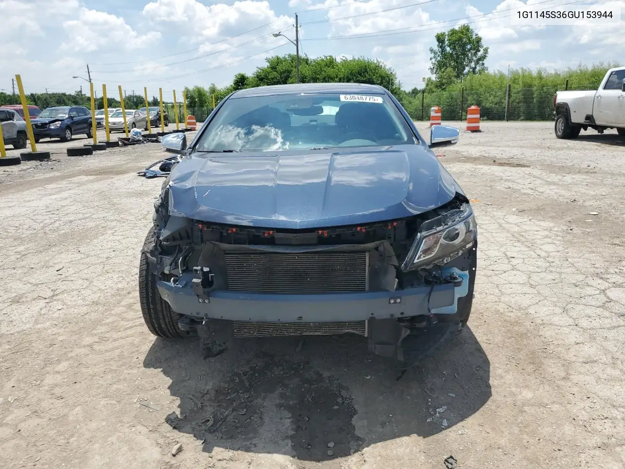 2016 Chevrolet Impala Ltz VIN: 1G1145S36GU153944 Lot: 63048775