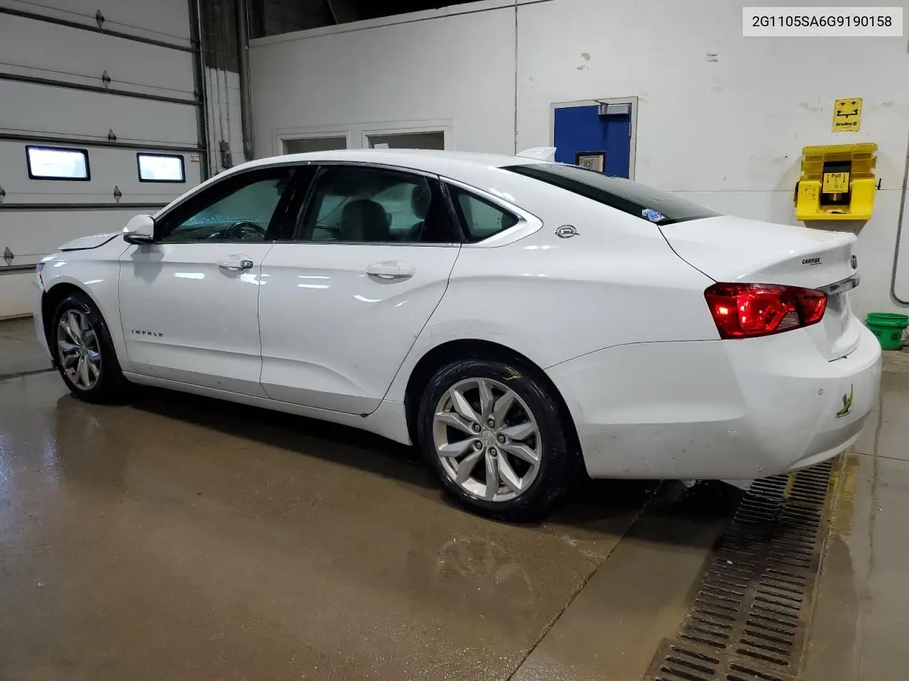 2016 Chevrolet Impala Lt VIN: 2G1105SA6G9190158 Lot: 63114945