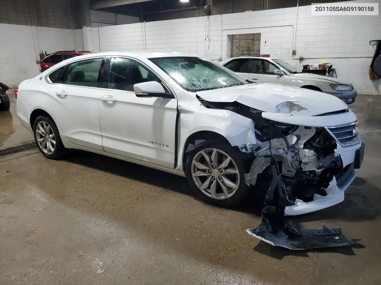 2016 Chevrolet Impala Lt VIN: 2G1105SA6G9190158 Lot: 63114945