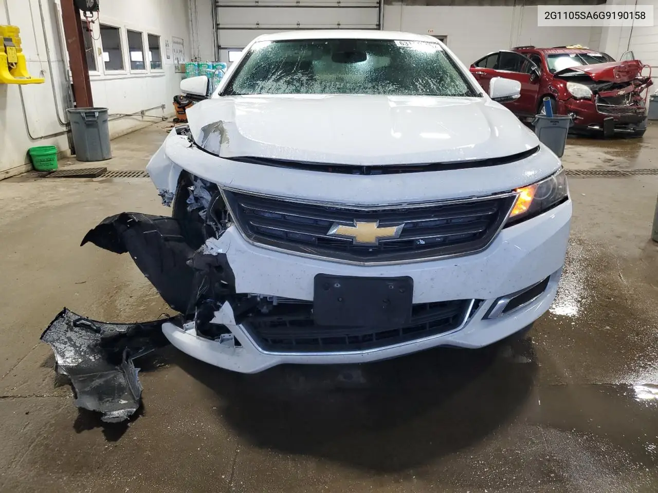 2016 Chevrolet Impala Lt VIN: 2G1105SA6G9190158 Lot: 63114945