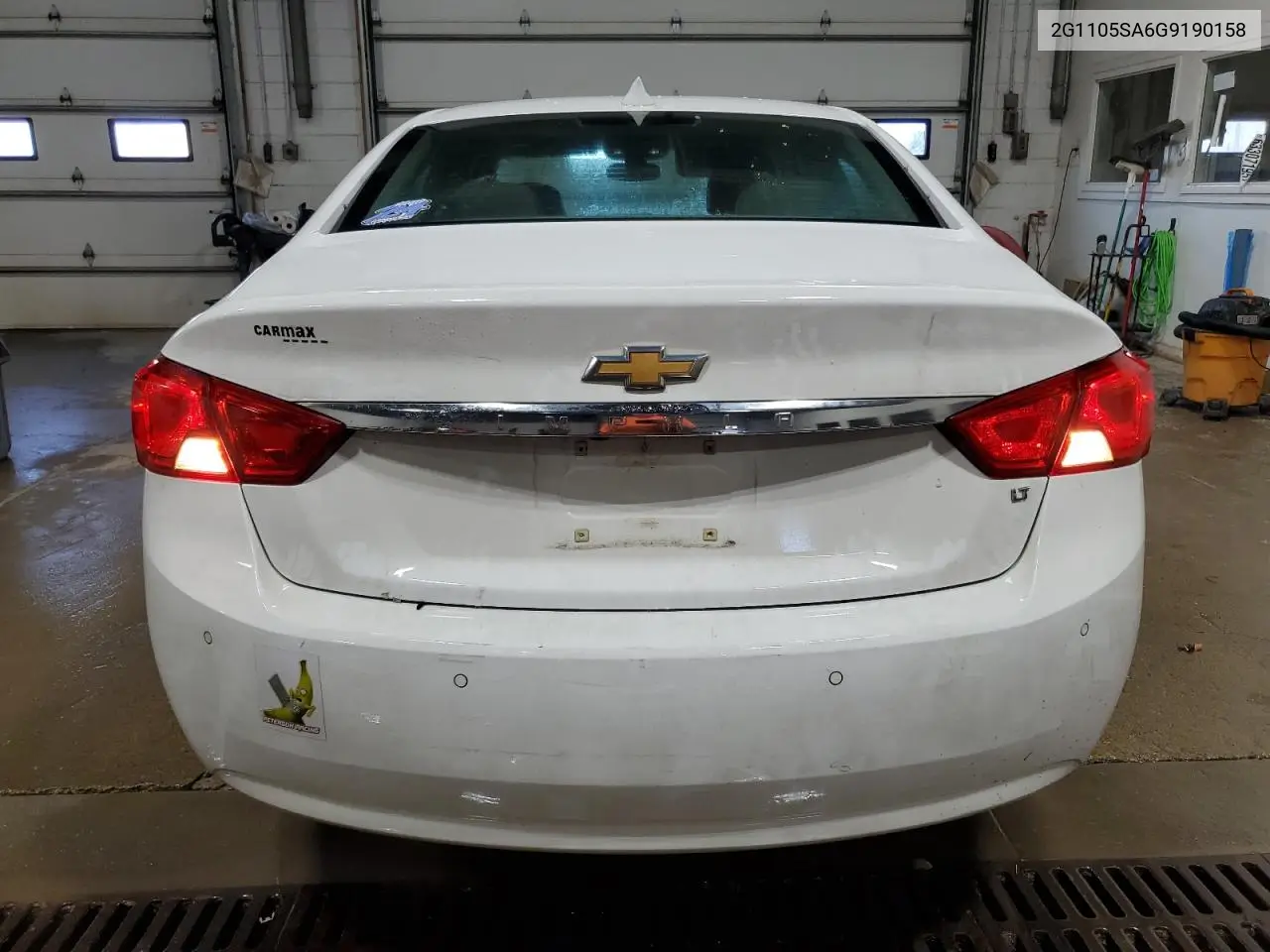 2016 Chevrolet Impala Lt VIN: 2G1105SA6G9190158 Lot: 63114945
