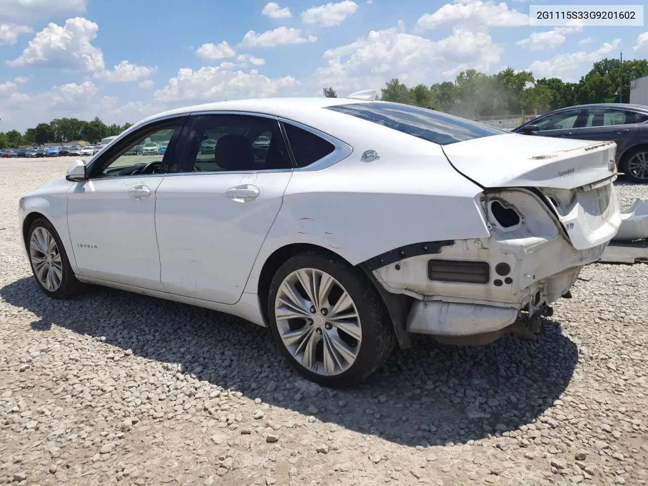 2016 Chevrolet Impala Lt VIN: 2G1115S33G9201602 Lot: 63747025