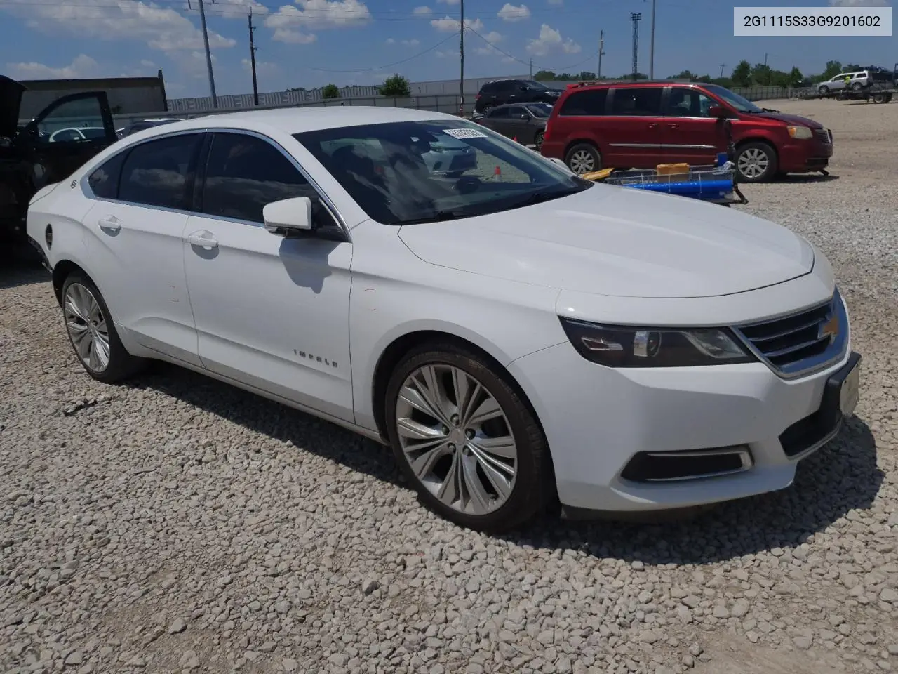 2016 Chevrolet Impala Lt VIN: 2G1115S33G9201602 Lot: 63747025
