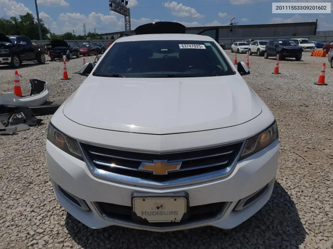 2016 Chevrolet Impala Lt VIN: 2G1115S33G9201602 Lot: 63747025