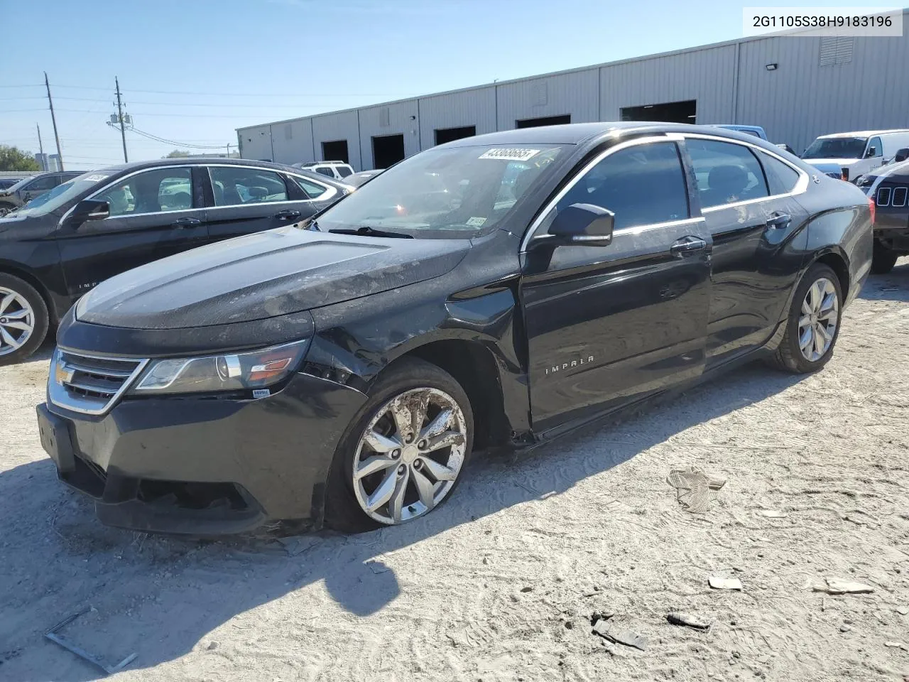 2017 Chevrolet Impala Lt VIN: 2G1105S38H9183196 Lot: 43368665