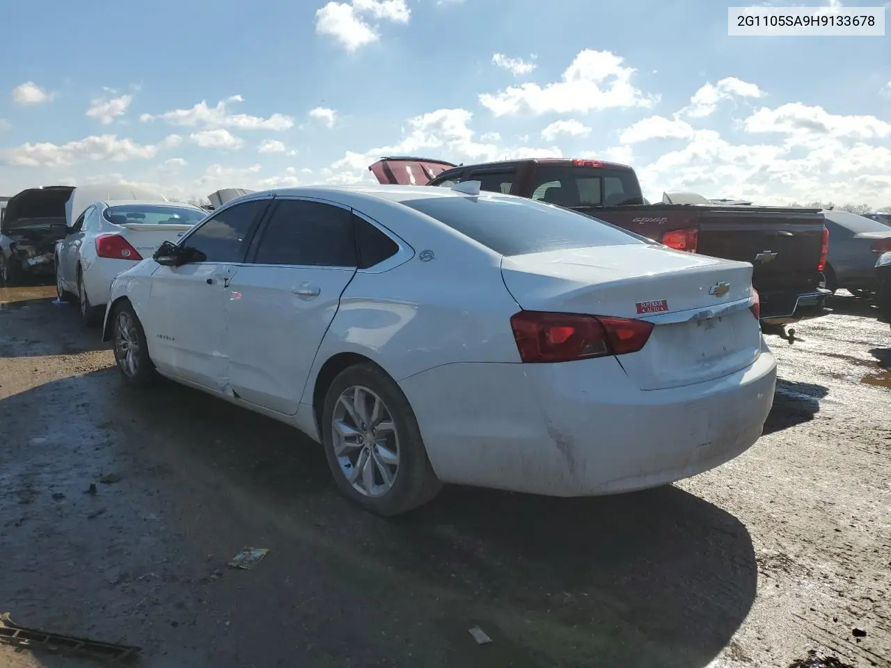 2017 Chevrolet Impala Lt VIN: 2G1105SA9H9133678 Lot: 47232355
