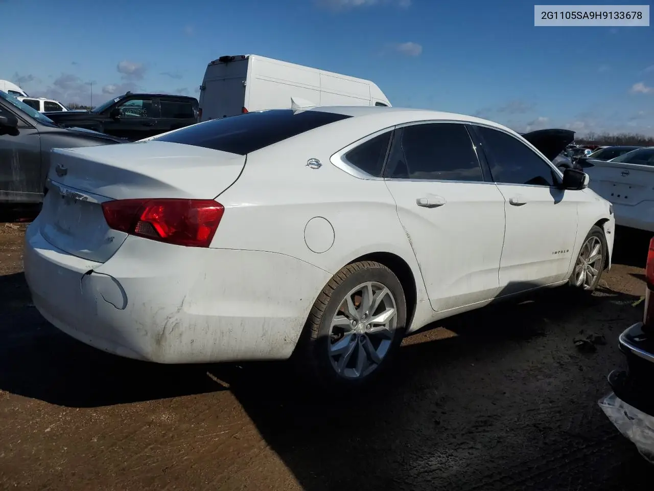 2017 Chevrolet Impala Lt VIN: 2G1105SA9H9133678 Lot: 47232355