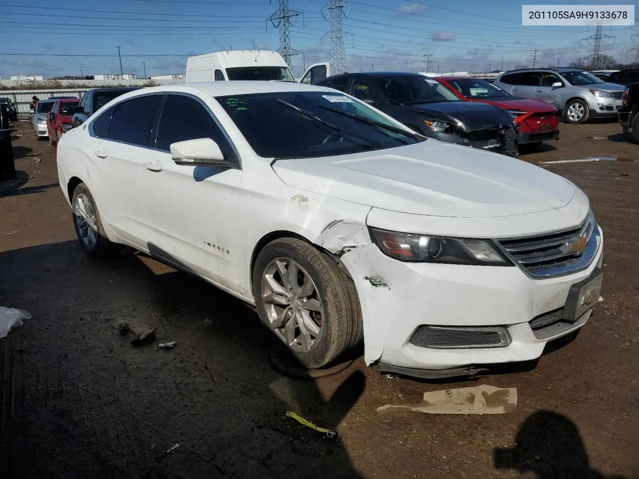 2017 Chevrolet Impala Lt VIN: 2G1105SA9H9133678 Lot: 47232355