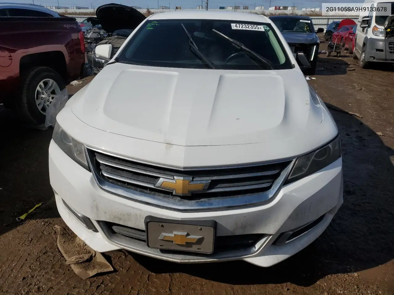 2017 Chevrolet Impala Lt VIN: 2G1105SA9H9133678 Lot: 47232355