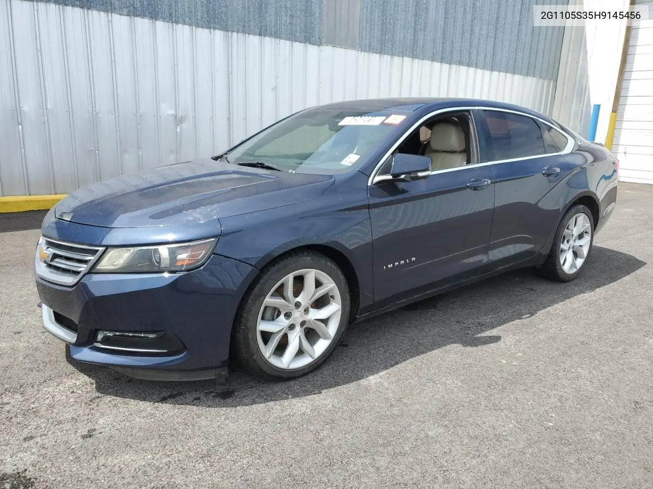 2017 Chevrolet Impala Lt VIN: 2G1105S35H9145456 Lot: 54342915