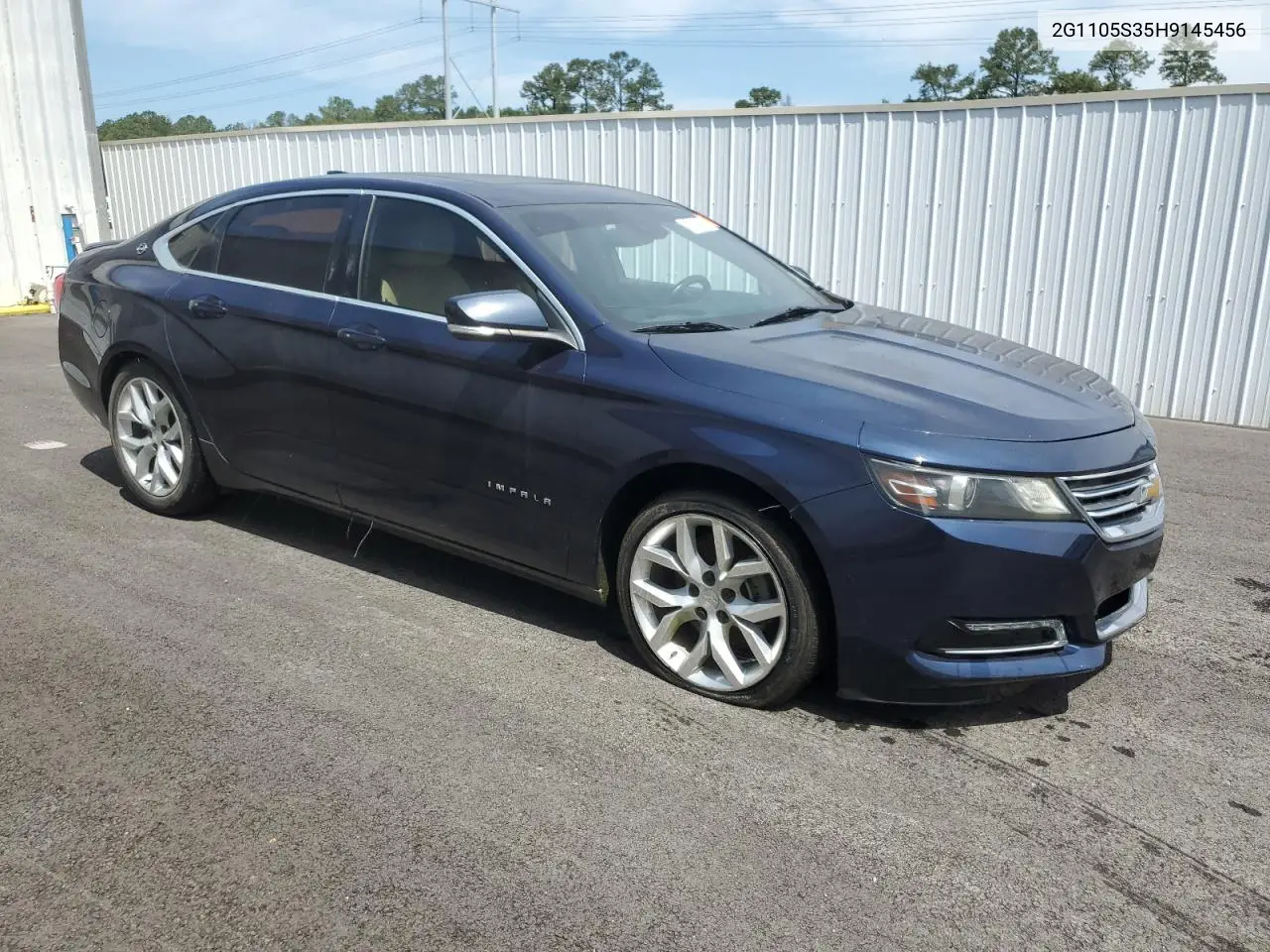 2017 Chevrolet Impala Lt VIN: 2G1105S35H9145456 Lot: 54342915