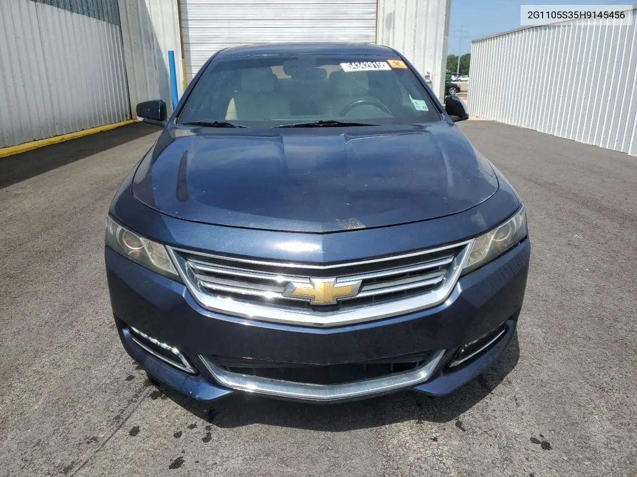 2017 Chevrolet Impala Lt VIN: 2G1105S35H9145456 Lot: 54342915