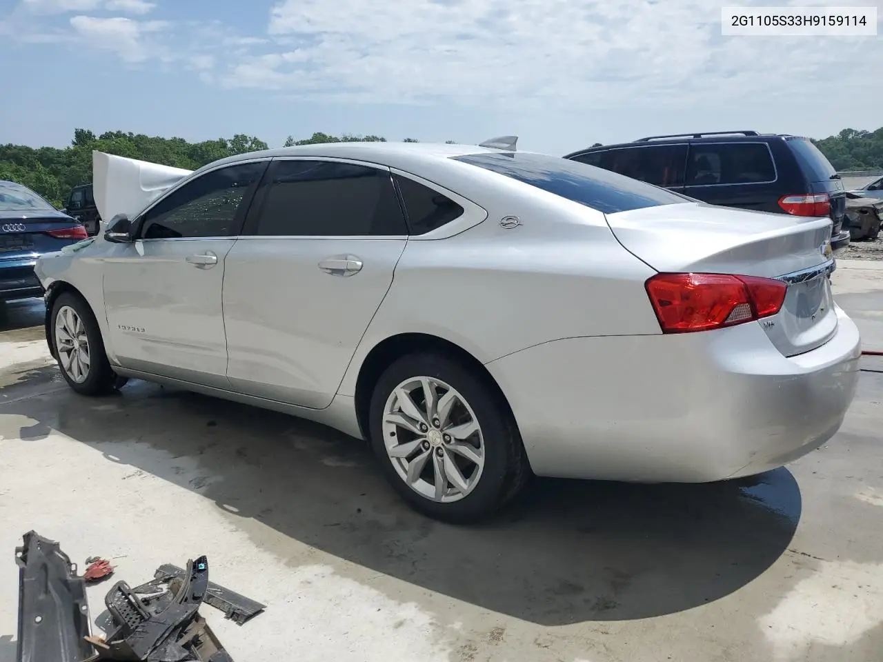 2017 Chevrolet Impala Lt VIN: 2G1105S33H9159114 Lot: 56050225