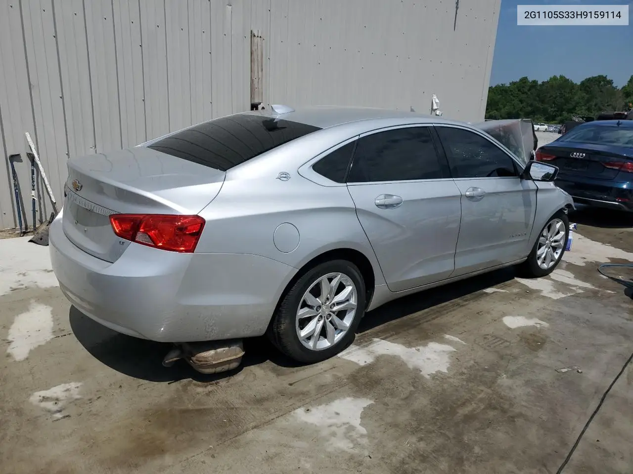 2017 Chevrolet Impala Lt VIN: 2G1105S33H9159114 Lot: 56050225