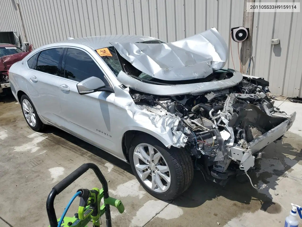 2017 Chevrolet Impala Lt VIN: 2G1105S33H9159114 Lot: 56050225