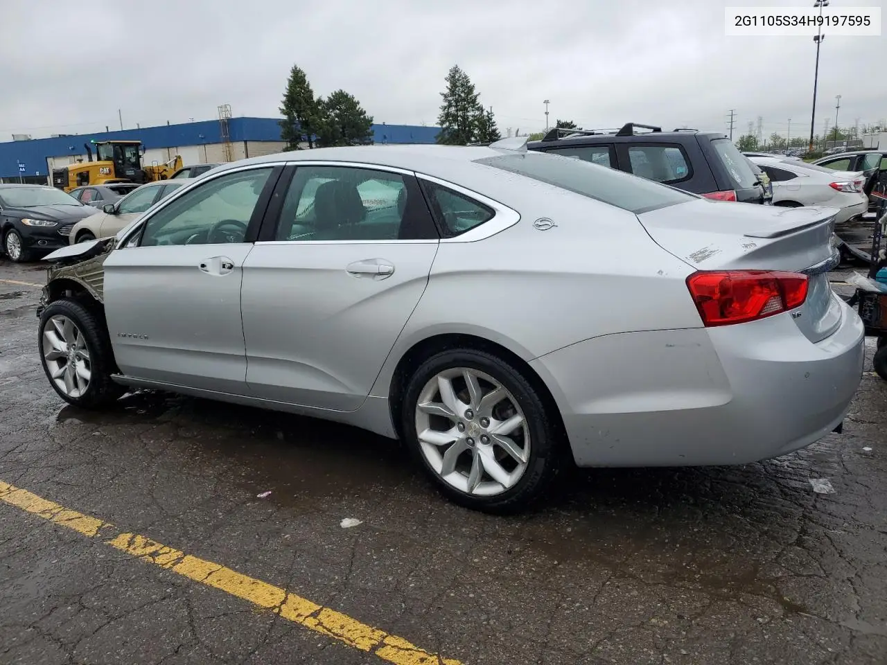 2017 Chevrolet Impala Lt VIN: 2G1105S34H9197595 Lot: 56404855