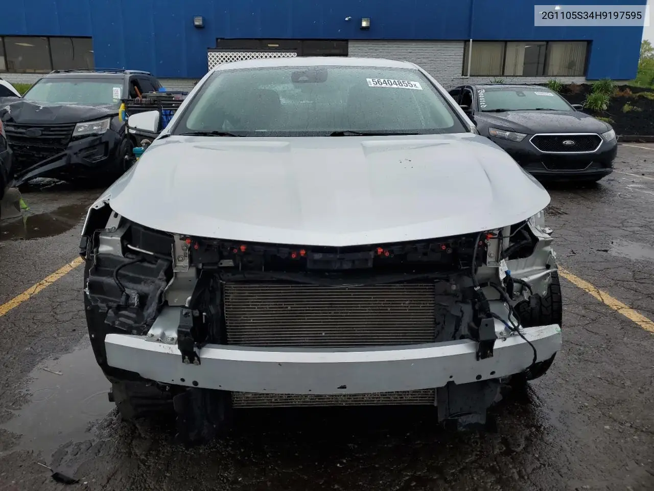 2017 Chevrolet Impala Lt VIN: 2G1105S34H9197595 Lot: 56404855