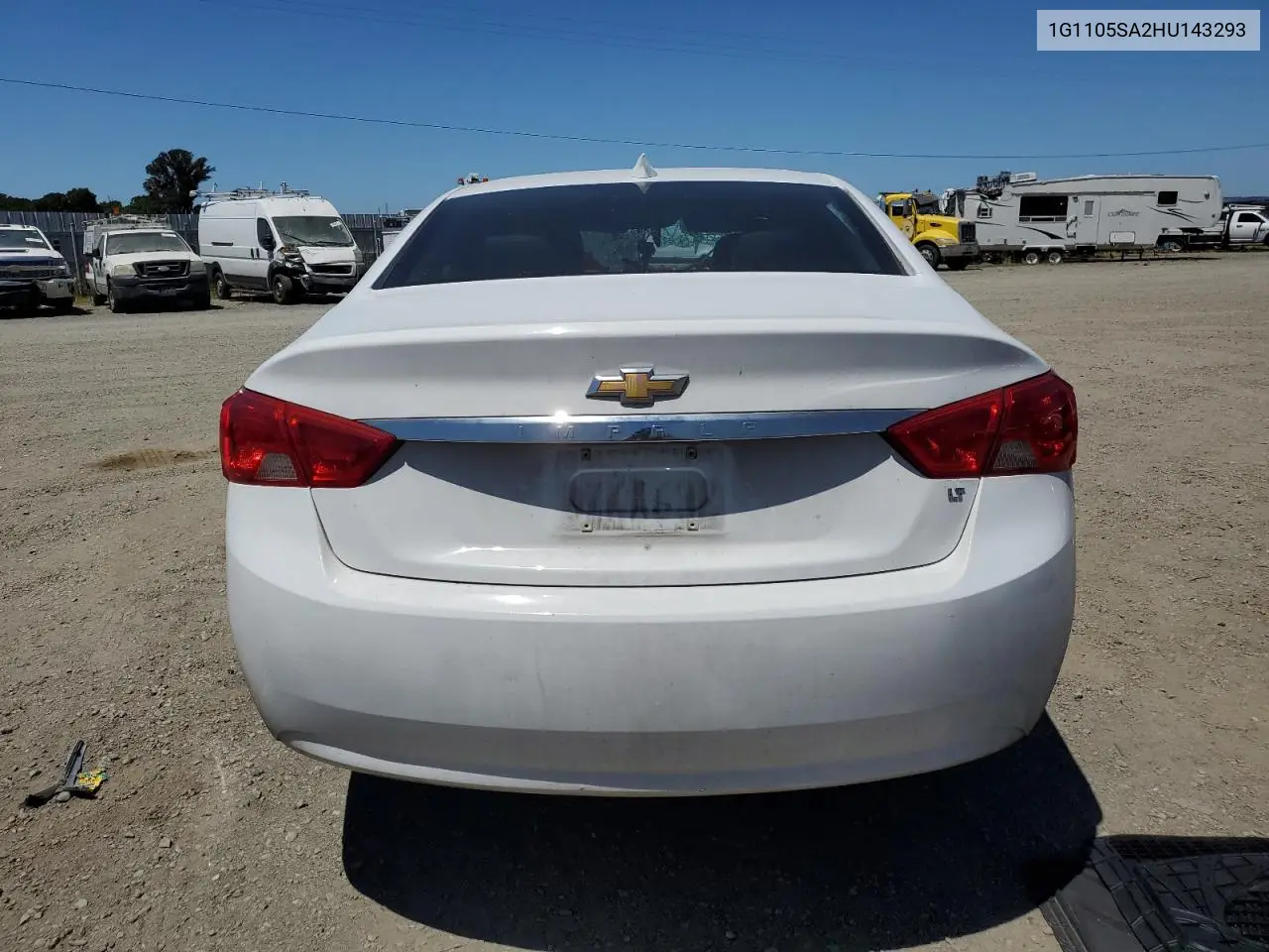 2017 Chevrolet Impala Lt VIN: 1G1105SA2HU143293 Lot: 57713355