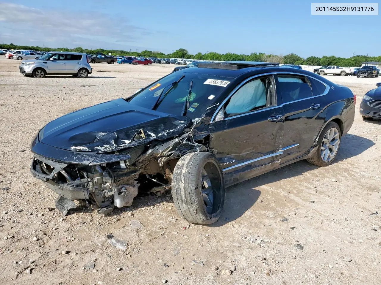 2017 Chevrolet Impala Premier VIN: 2G1145S32H9131776 Lot: 58632535