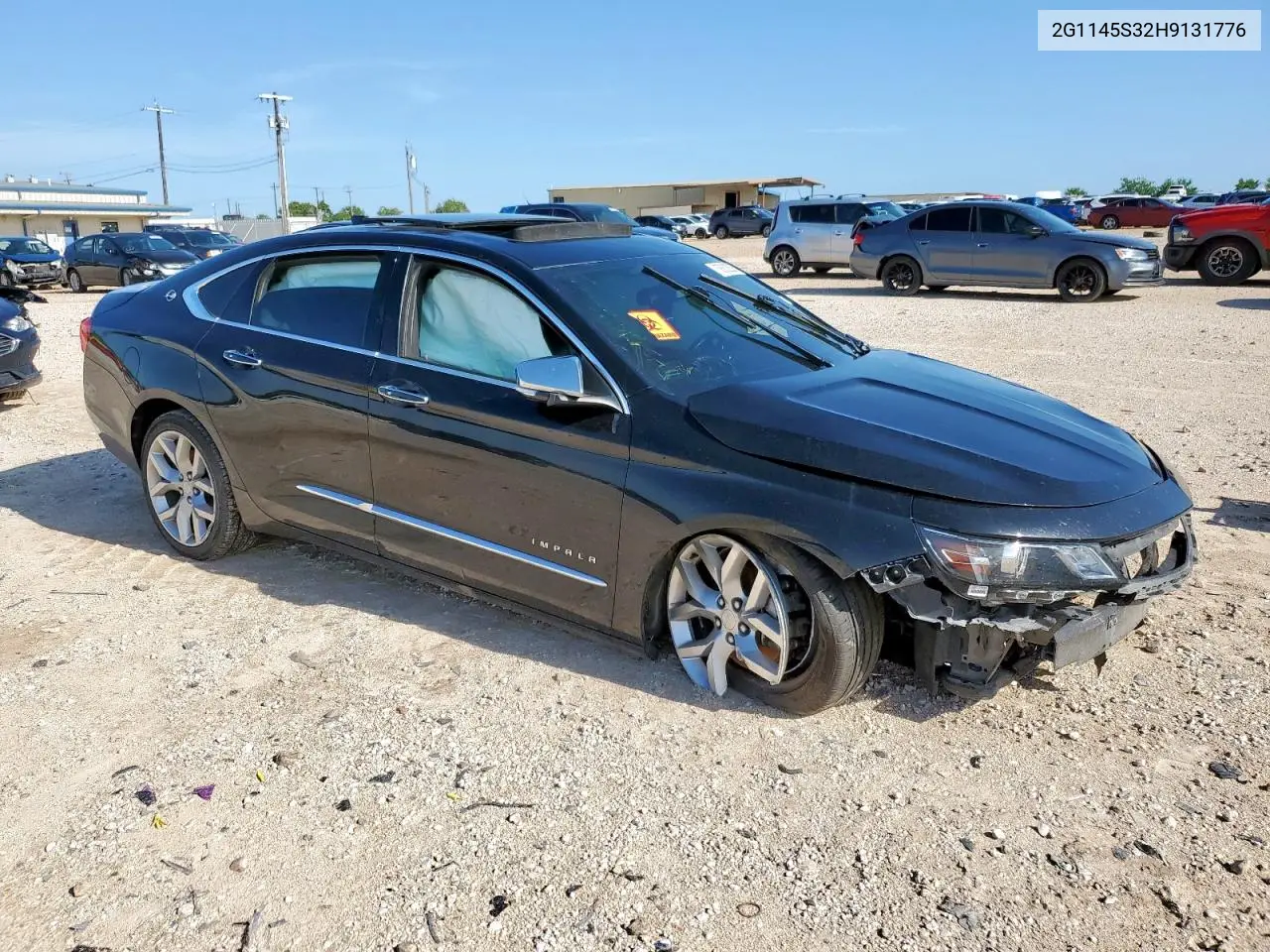 2017 Chevrolet Impala Premier VIN: 2G1145S32H9131776 Lot: 58632535
