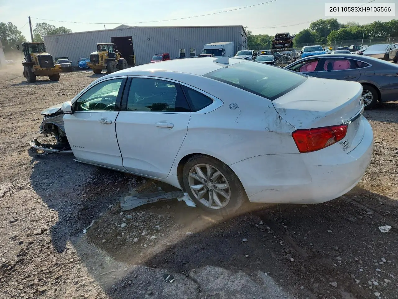 2017 Chevrolet Impala Lt VIN: 2G1105S3XH9105566 Lot: 62399155