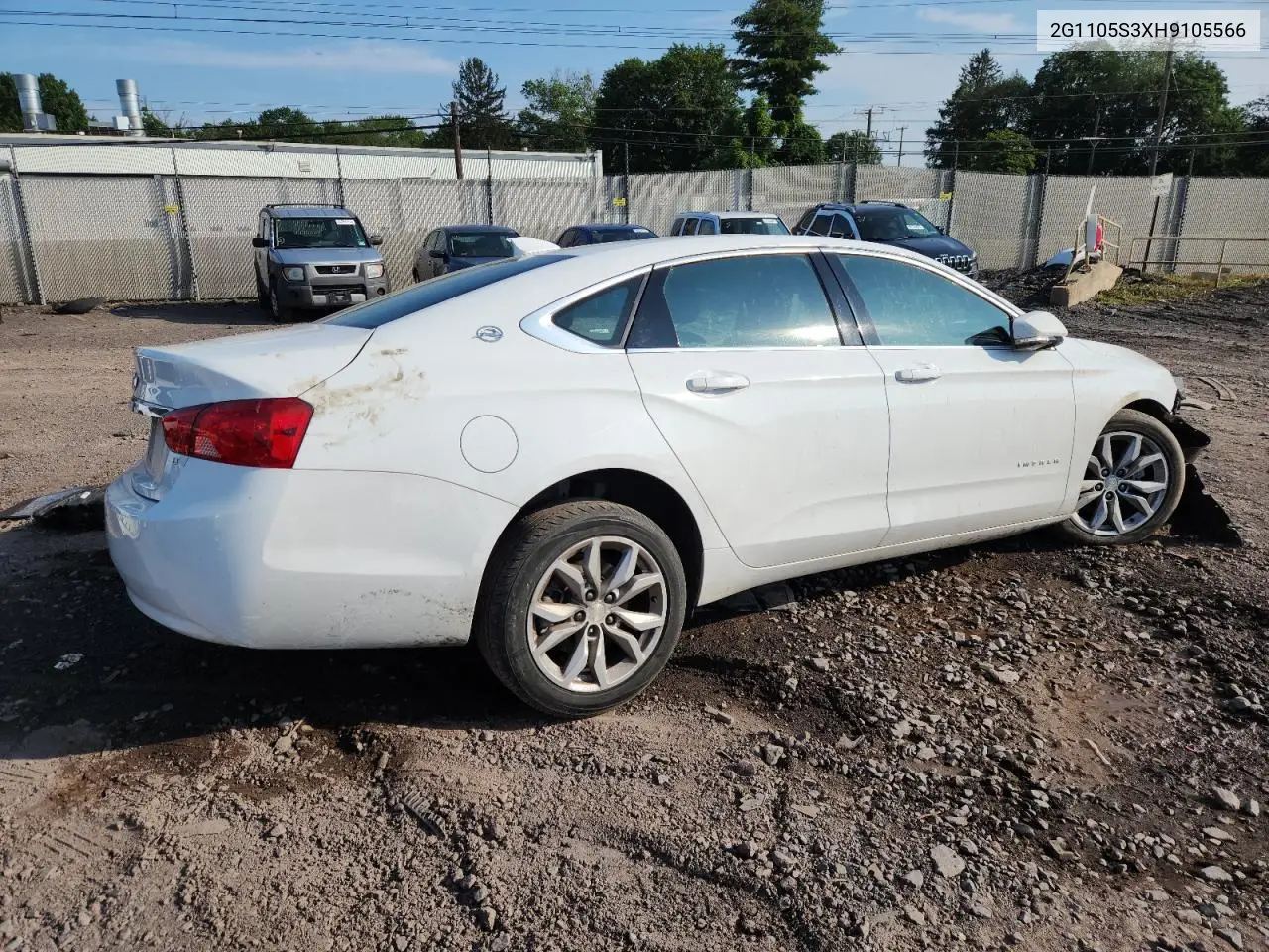 2017 Chevrolet Impala Lt VIN: 2G1105S3XH9105566 Lot: 62399155