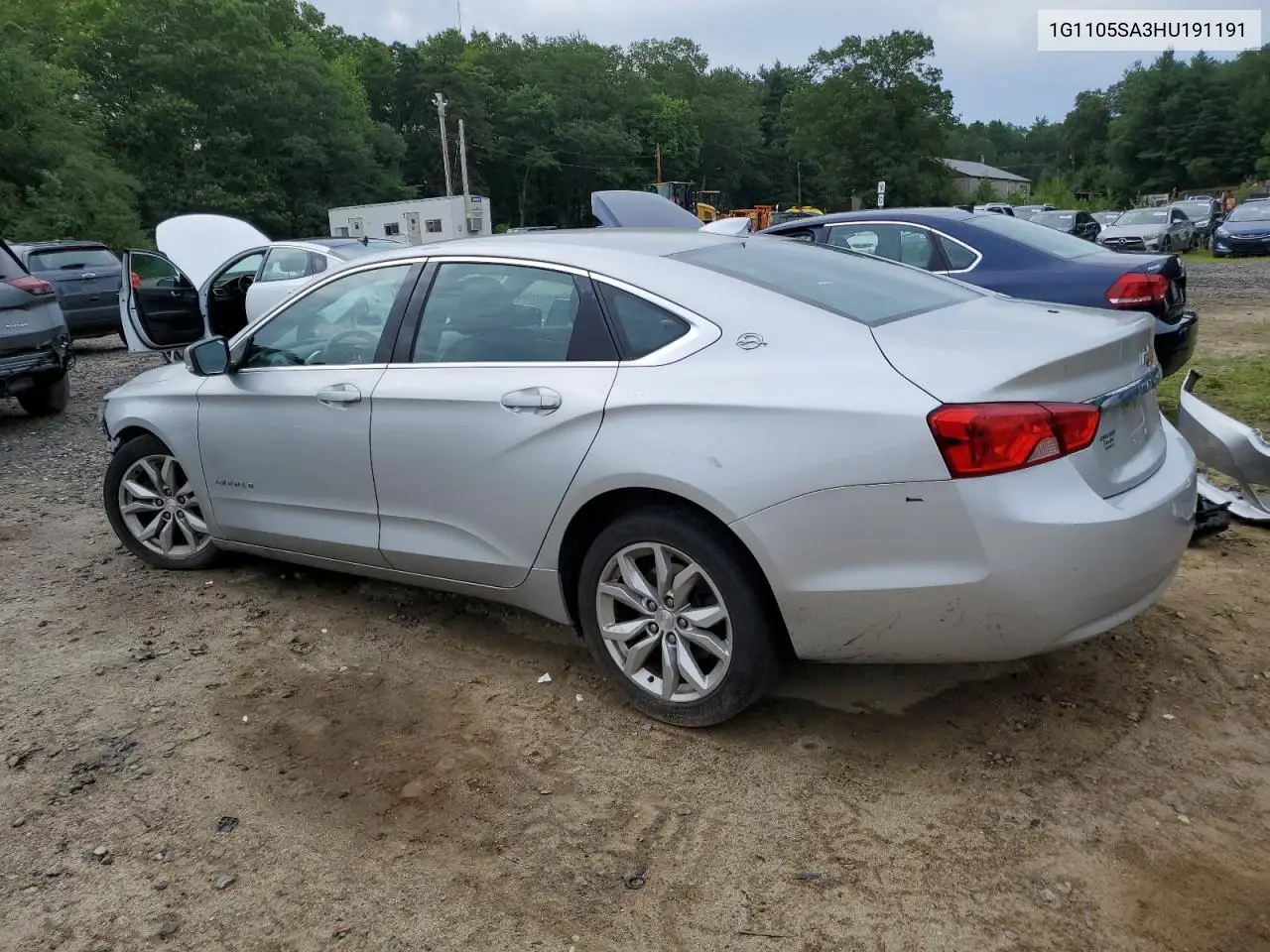2017 Chevrolet Impala Lt VIN: 1G1105SA3HU191191 Lot: 62531645