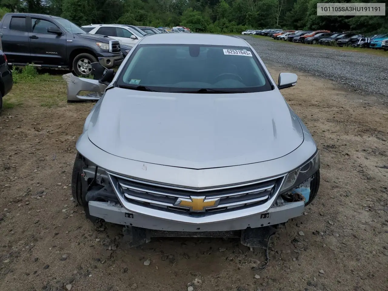 2017 Chevrolet Impala Lt VIN: 1G1105SA3HU191191 Lot: 62531645