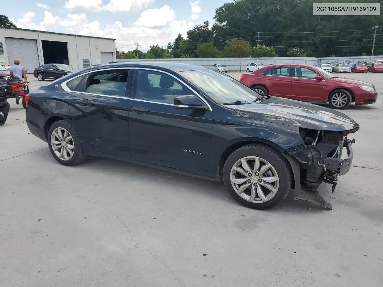 2017 Chevrolet Impala Lt VIN: 2G1105SA7H9169109 Lot: 62773085
