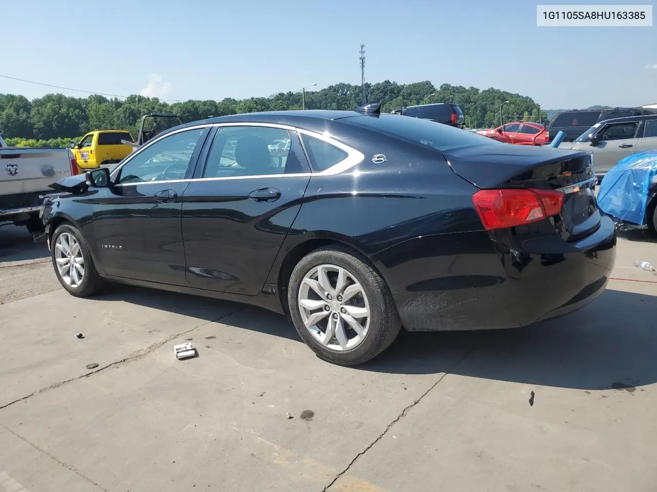 2017 Chevrolet Impala Lt VIN: 1G1105SA8HU163385 Lot: 62903485