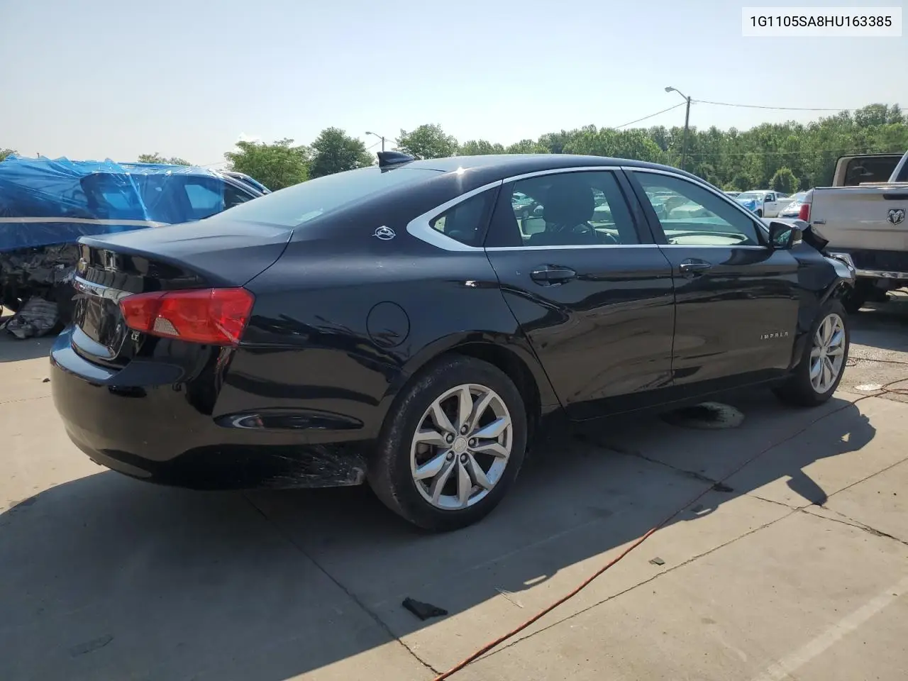 2017 Chevrolet Impala Lt VIN: 1G1105SA8HU163385 Lot: 62903485