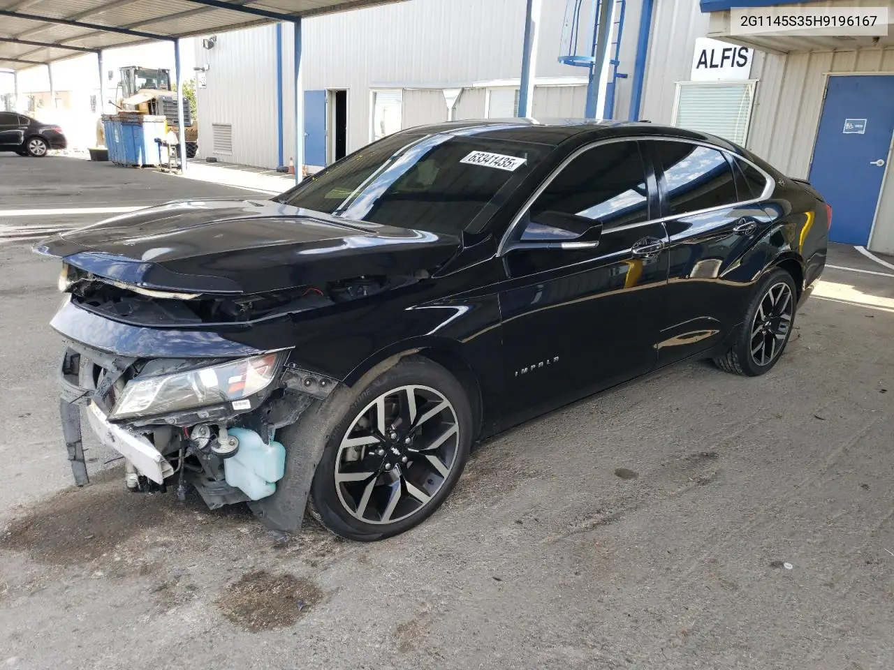 2017 Chevrolet Impala Premier VIN: 2G1145S35H9196167 Lot: 63341435