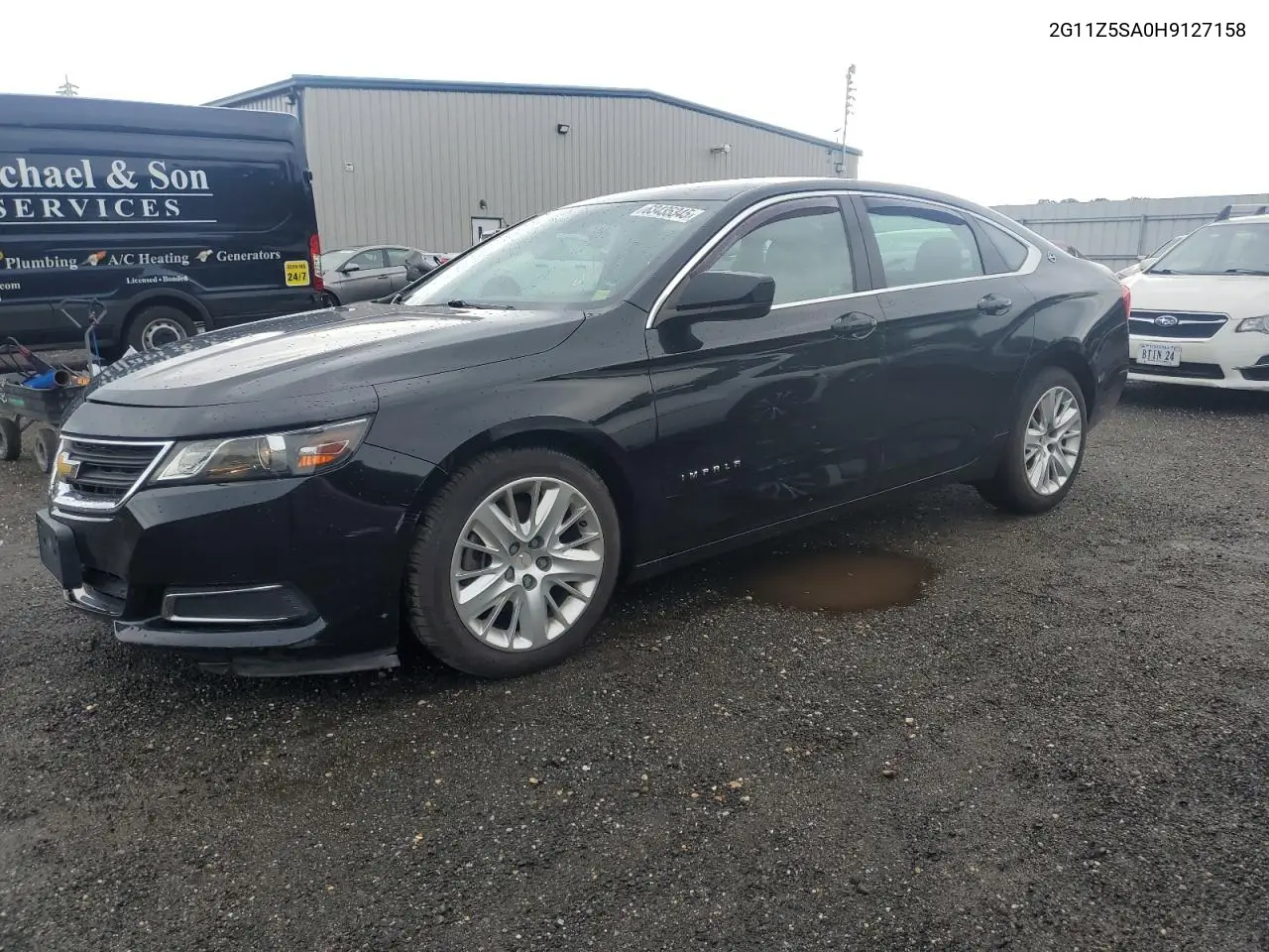 2017 Chevrolet Impala Ls VIN: 2G11Z5SA0H9127158 Lot: 63435345