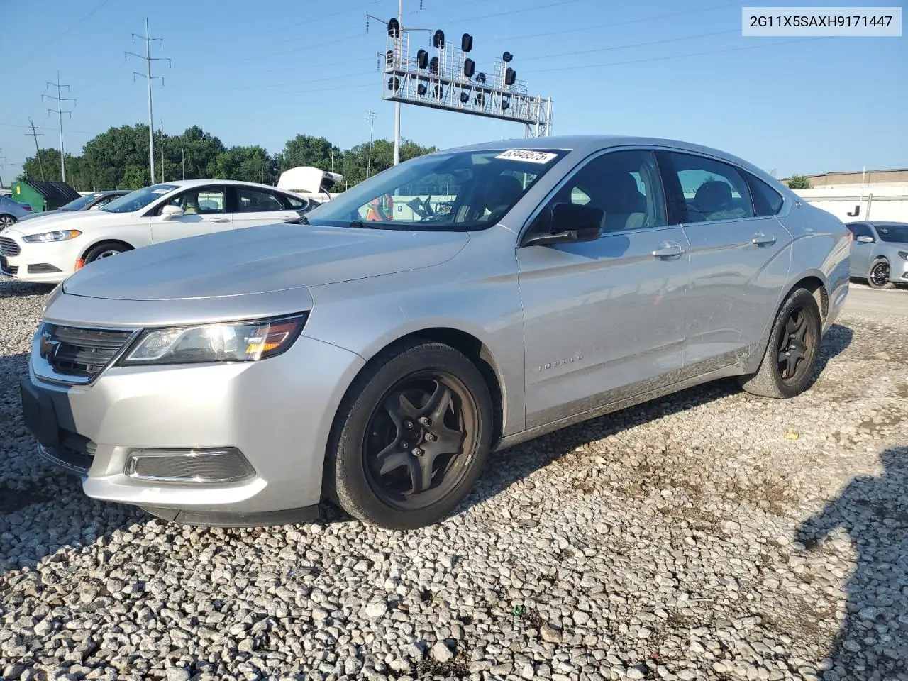 2017 Chevrolet Impala Ls VIN: 2G11X5SAXH9171447 Lot: 63449575