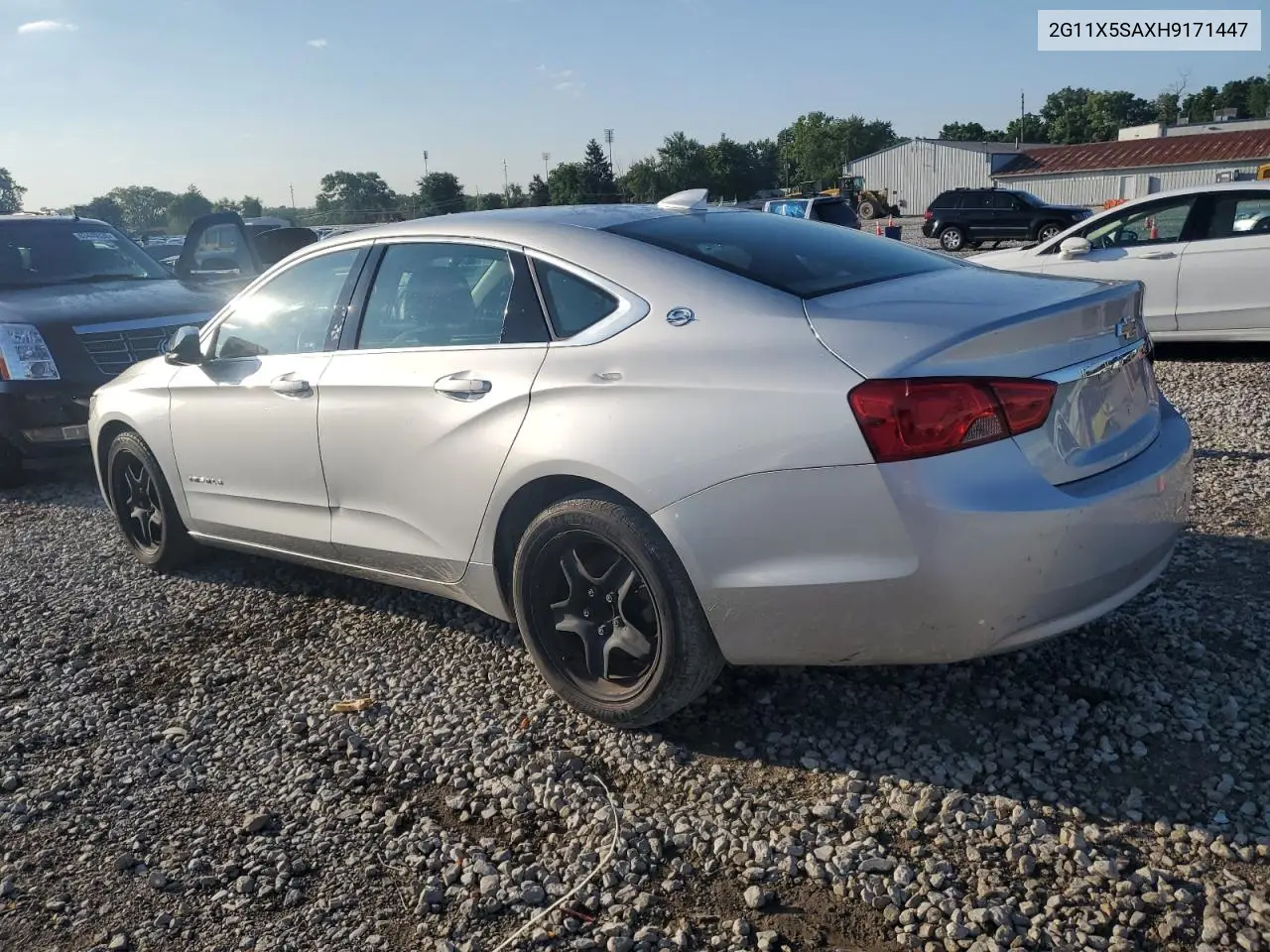 2017 Chevrolet Impala Ls VIN: 2G11X5SAXH9171447 Lot: 63449575