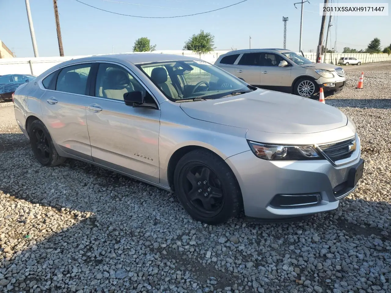 2017 Chevrolet Impala Ls VIN: 2G11X5SAXH9171447 Lot: 63449575
