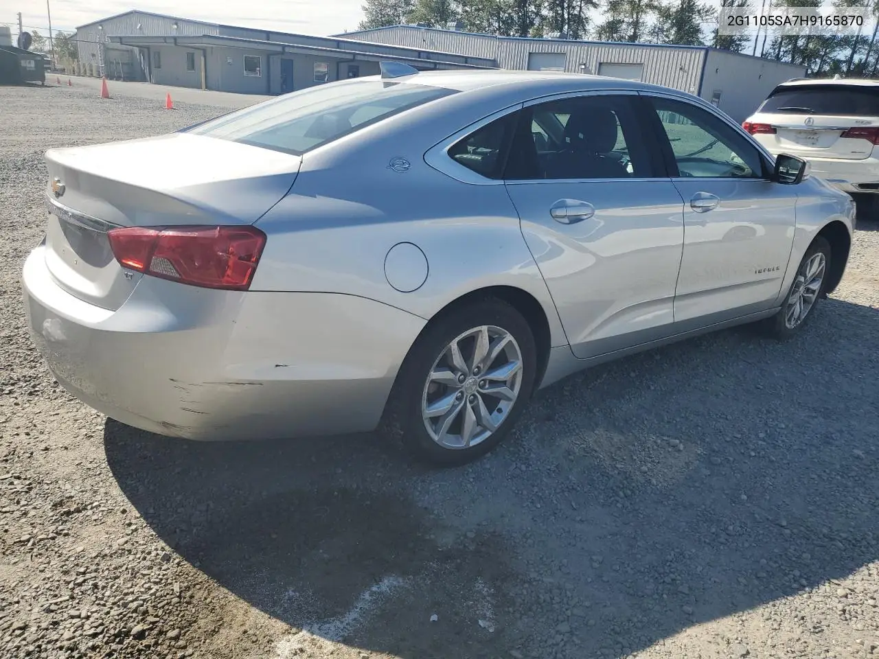 2017 Chevrolet Impala Lt VIN: 2G1105SA7H9165870 Lot: 63707215