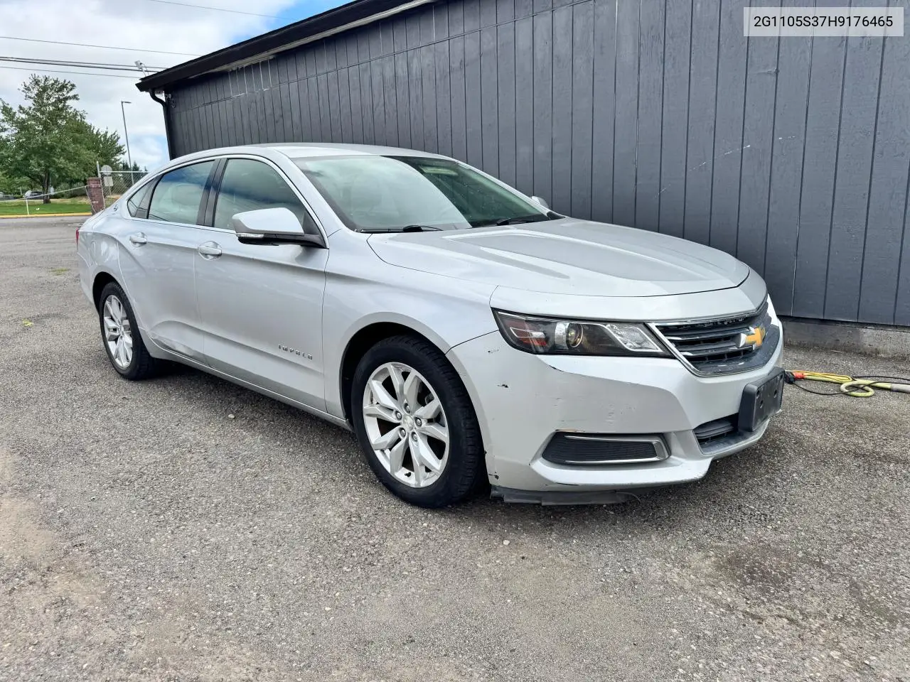 2017 Chevrolet Impala Lt VIN: 2G1105S37H9176465 Lot: 63716215
